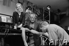 Lata 80., brak miejsca.
Prawdopodobnie 25-lecie pracy artystycznej Ewy Wójciak, aktorki Teatru Ósmego Dnia.
Fot. Joanna Helander, zbiory Ośrodka KARTA