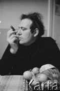 1987, Ferrara, Włochy.
Reżyser Horazio Czertok z Teatro Nucleo.
Fot. Joanna Helander, zbiory Ośrodka KARTA
