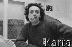 1987, Ferrara, Włochy.
Paulo Nanni z Teatro Nucleo.
Fot. Joanna Helander, zbiory Ośrodka KARTA