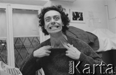 1987, Ferrara, Włochy.
Paulo Nanni z Teatro Nucleo.
Fot. Joanna Helander, zbiory Ośrodka KARTA