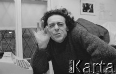 1987, Ferrara, Włochy.
Paulo Nanni z Teatro Nucleo.
Fot. Joanna Helander, zbiory Ośrodka KARTA