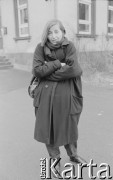 1988, brak miejsca.
Małgorzata Walas.
Fot. Joanna Helander, zbiory Ośrodka KARTA