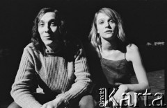 1979, Poznań, Polska
Artyści Teatru Ósmego Dnia Lech Raczak i Ewa Wójciak.
Fot. Joanna Helander, zbiory Ośrodka KARTA