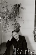 Przed 1983, Polska.
Poeta Miron Białoszewski.
Fot. Joanna Helander, zbiory Ośrodka KARTA