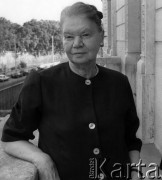 2000, Rzym, Włochy.
Julia Hartwig, poetka, eseistka i tłumaczka literatury pięknej.
Fot. Joanna Helander, zbiory Ośrodka KARTA