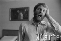 1976-1978, Czerwionka, woj. katowickie, Polska.
Björn Helander.
Fot. Joanna Helander, zbiory Ośrodka KARTA