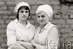 1976-1978, Ruda Śląska, woj. katowickie, Polska.
Pracownice fabryki cukierków.
Fot. Joanna Helander, zbiory Ośrodka KARTA