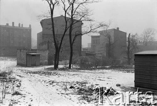 1976-1978, Ruda Śląska, woj. katowickie, Polska.
Widok miasteczka.
Fot. Joanna Helander, zbiory Ośrodka KARTA