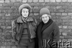 1976-1978, Ruda Śląska, woj. katowickie, Polska.
Dorota Kloch z matką.
Fot. Joanna Helander, zbiory Ośrodka KARTA