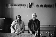 1976-1978, Ruda Śląska, woj. katowickie, Polska.
Portret kobiet w domu starców.
Fot. Joanna Helander, zbiory Ośrodka KARTA