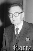 6.02.1989, Warszawa, Polska.
Obrady Okrągłego Stołu. Na zdjęciu Witold Trzeciakowski.
Fot. Anna Pietuszko, zbiory Ośrodka KARTA