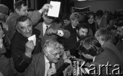 17.04.1989, Warszawa, Polska.
Sąd Wojewódzki w Warszawie, ponowna rejestracja NSZZ 
