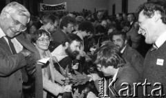 17.04.1989, Warszawa, Polska. 
Sąd Wojewódzki w Warszawie, ponowna rejestracja NSZZ 