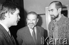 1990, Warszawa, Polska.
Promocja książki 