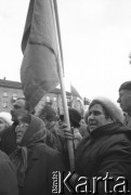1991 (?), Wilno, Litwa.
Manifestacja.
Fot. Anna Pietuszko, zbiory Ośrodka KARTA
