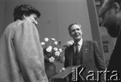 Lata 90., Warszawa, Polska.
Uroczystość w Sejmie.
Fot. Anna Pietuszko, zbiory Ośrodka KARTA