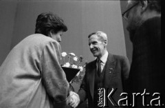Lata 90., Warszawa, Polska.
Uroczystość w Sejmie.
Fot. Anna Pietuszko, zbiory Ośrodka KARTA