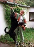1997, Warszawa, Polska.
Tomasz Wołek, dziennikarz i publicysta, redaktor naczelny dzienników 