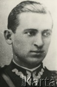 1935, Polska.
Dowódca 1 Wileńskiej Brygady Partyzanckiej Armii Krajowej porucznik Czesław Grombczewski ps. Jurand (zginął 13 lipca 1944 roku).
Fot. NN, kolekcja Wincentego Borodziewicza, zbiory Ośrodka KARTA, przekazała Wanda Borodziewicz