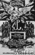 1984, Częstochowa, Polska.
Tablica pamiątkowa Armii Krajowej okręgów wileńskiego i nowogródzkiego projektu żołnierza 2 kompanii 6 Wileńskiej Samodzielnej Brygady Partyzanckiej Armii Krajowej Mariana Bireckiego ps. Szary. Tablica została wmurowana w ścianę kościoła na Jasnej Górze w 1984 roku.
Fot. NN, kolekcja Wincentego Borodziewicza, zbiory Ośrodka KARTA, przekazała Wanda Borodziewicz