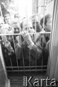 17.09.1980, Gdańsk, Polska.
Spotkanie przedstawicieli niezależnego ruchu związkowego z całego kraju w siedzibie gdańskiego Międzyzakładowego Komitetu Założycielskiego NSZZ 
