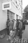 17.09.1980, Gdańsk, Polska.
Spotkanie przedstawicieli niezależnego ruchu związkowego z całego kraju w siedzibie gdańskiego Międzyzakładowego Komitetu Założycielskiego NSZZ 