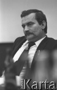 12.12.1981, Gdańsk, Polska.
Obrady Komisji Krajowej NSZZ 