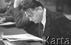 12-13.12.1981, Gdańsk, Polska.
Posiedzenie Komisji Krajowej NSZZ 