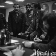 Sierpień 1980, Gdańsk, Polska.
Strajk okupacyjny w Stoczni Gdańskiej im. Lenina. Na zdjęciu Lech Wałęsa.
Fot. Zbigniew Trybek, zbiory Ośrodka KARTA