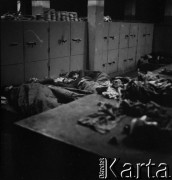 Sierpień 1980, Gdańsk, Polska.
Strajk okupacyjny w Stoczni Gdańskiej im. Lenina. Na zdjęciu śpiący stoczniowcy.
Fot. Zbigniew Trybek, zbiory Ośrodka KARTA