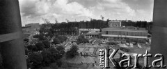 Sierpień 1980, Gdańsk, Polska.
Strajk okupacyjny w Stoczni Gdańskiej im. Lenina. Teren stoczni.
Fot. Zbigniew Trybek, zbiory Ośrodka KARTA