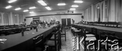 Sierpień 1980, Gdańsk, Polska.
Strajk okupacyjny w Stoczni Gdańskiej im. Lenina. Zebranie w sali BHP.
Fot. Zbigniew Trybek, zbiory Ośrodka KARTA