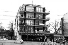 Lata 80., Gdańsk, Polska.
Kwiaciarnia Sasanka. 
Fot. Stanisław Składanowski, zbiory Ośrodka KARTA
