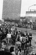 1.05.1982, Gdańsk, Polska.
Stan wojenny. Ulice Gdańska w dniu starć ulicznych opozycjonistów i milicji.
Fot. Stanisław Składanowski, zbiory Ośrodka KARTA
