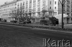 1.05.1982, Gdańsk, Polska.
Stan wojenny. Ulice Gdańska w dniu starć ulicznych opozycjonistów i milicji.
Fot. Stanisław Składanowski, zbiory Ośrodka KARTA
