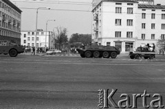 1.05.1982, Gdańsk, Polska.
Stan wojenny. Ulice Gdańska w dniu starć ulicznych opozycjonistów i milicji.
Fot. Stanisław Składanowski, zbiory Ośrodka KARTA
