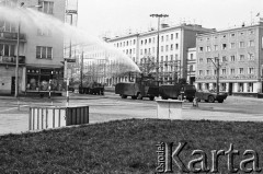 1.05.1982, Gdańsk, Polska.
Stan wojenny. Ulice Gdańska w dniu starć ulicznych opozycjonistów i milicji.
Fot. Stanisław Składanowski, zbiory Ośrodka KARTA
