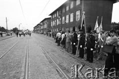 Sierpień 1988, Gdańsk, Polska.
Regionalna Komisja Koordynacyjna NSZZ „Solidarność” wezwała do rozpoczęcia strajku w całym Regionie Gdańskim. 