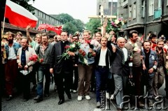 Sierpień 1988, Gdańsk, Polska.
Regionalna Komisja Koordynacyjna NSZZ „Solidarność” wezwała do rozpoczęcia strajku w całym Regionie Gdańskim. 