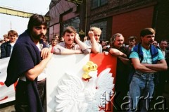 Sierpień 1988, Gdańsk, Polska.
Regionalna Komisja Koordynacyjna NSZZ „Solidarność” wezwała do rozpoczęcia strajku w całym Regionie Gdańskim. 
