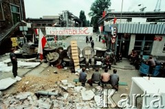 Sierpień 1988, Gdańsk, Polska.
Regionalna Komisja Koordynacyjna NSZZ „Solidarność” wezwała do rozpoczęcia strajku w całym Regionie Gdańskim. 