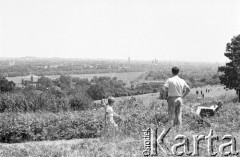 22.06.1983, Kraków, Polska.
Druga pielgrzymka Jana Pawła II do Polski. Panorama Błoni krakowskich podczas mszy świętej sprawowanej przez Jana Pawła II.
Fot. Jerzy Szot, zbiory Ośrodka KARTA