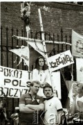 1985, Polska.
Pielgrzymi w drodze na Jasną Górę.
Fot. Jerzy Szot, zbiory Ośrodka KARTA