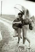 1986, Polska.
Pielgrzymi w drodze na Jasną Górę.
Fot. Jerzy Szot, zbiory Ośrodka KARTA