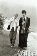 1986, Polska.
Spowiedź na trasie pielgrzymki na Jasną Górę.
Fot. Jerzy Szot, zbiory Ośrodka KARTA