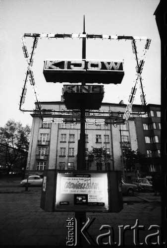 1981, Kraków, Polska.
Neon kina 