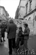 1981, Kraków, Polska.
Na jednej z ulic Starego Miasta.
Fot. Piotr Dylik, zbiory Ośrodka Karta.