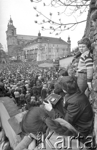 1982, Kraków, Polska.
Procesja świętego Stanisława na Skałce.
Fot. Jerzy Szot, zbiory Ośrodka KARTA.