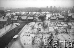 1985, Kraków, Polska.
Widok z okna.
Fot. Piotr Dylik, zbiory Ośrodka KARTA