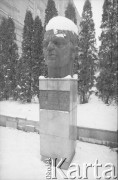 1989, Bielsko-Biała, Polska.
Pomnik Pawła Findera.
Fot. Piotr Dylik, zbiory Ośrodka KARTA